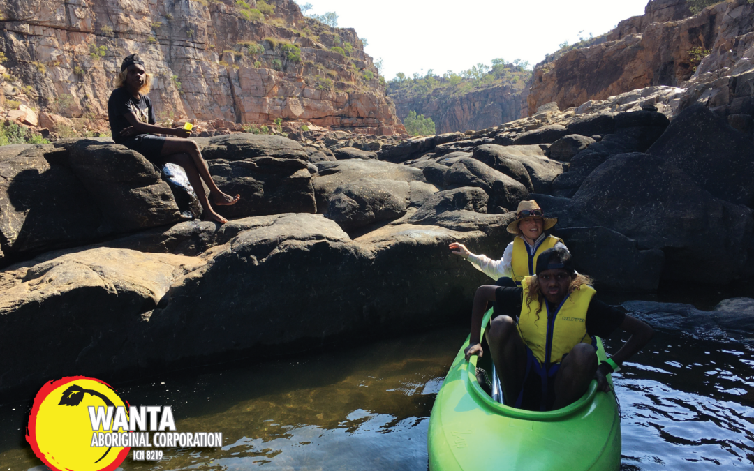 Lajamanu students head on a kayaking adventure!